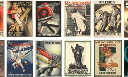 Estos carteles holandeses de riesgos laborales de primeros del siglo XX son dignos del cine de terror